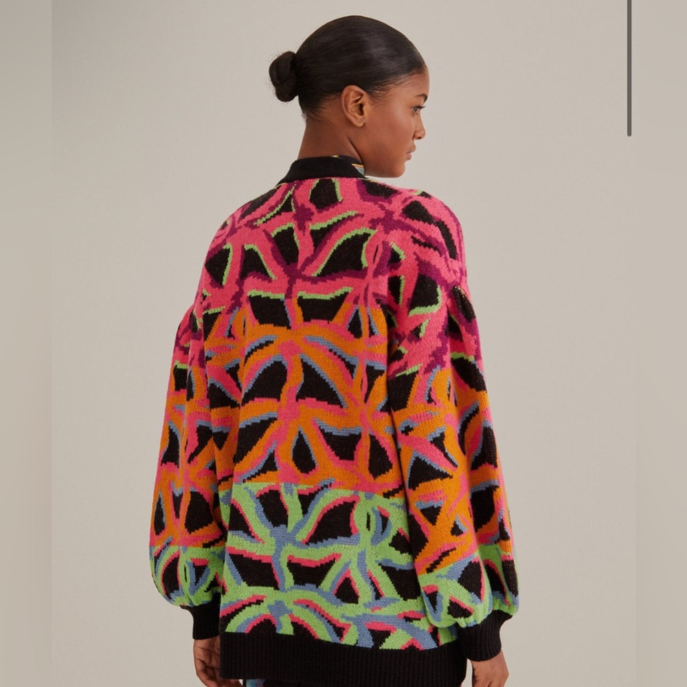 FARM Rio Multicolor Patterned Cardigan - Picture 2 of 5